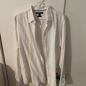 Tommy Hilfiger Linen Button Down - Size L